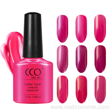 CCO Factory Directory Sale Acrylic Transparent Color Charm Limit Velvet Nail Polish